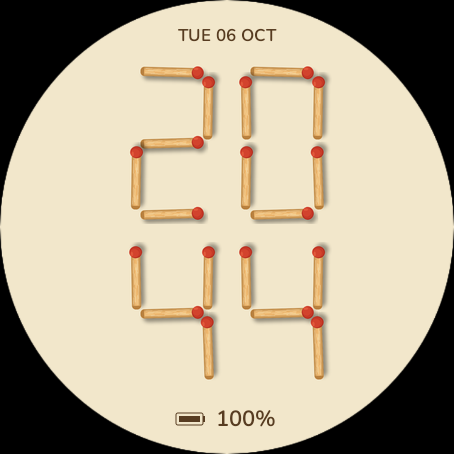 Matchstick Time · Live preview